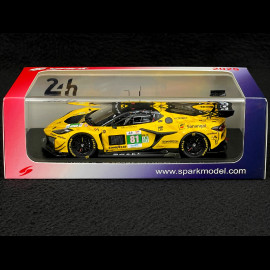 Chevrolet Corvette Z06 GT3.R n° 81 3. 24h Le Mans 2025 1/43 Spark S9301