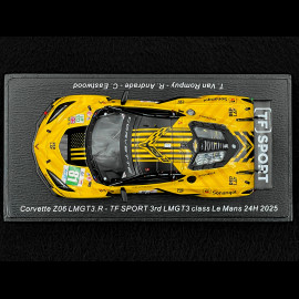 Chevrolet Corvette Z06 GT3.R n° 81 3. 24h Le Mans 2025 1/43 Spark S9301