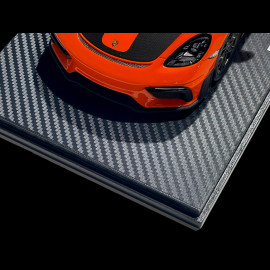 Porsche 718 Spyder RS Type 982 2024 Weissach Package RS Selection x Spark Gulf Orange 1/18 18RSF024