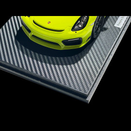 Porsche 718 Spyder RS Type 982 2024 Weissach Package RS Selection x Spark Acide Green 1/18 18RSF023