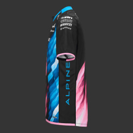 Alpine T-Shirt F1 Team Pierre Gasly n° 10 Kappa Graphic Schwarz / Blau / Pink 321R79W-A01 - kinder