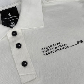 Maserati Poloshirt North Sails Weiß - Unisex
