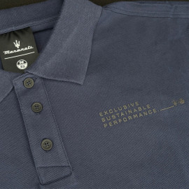 Maserati Polo Shirt North Sails Navy Blue - Unisex