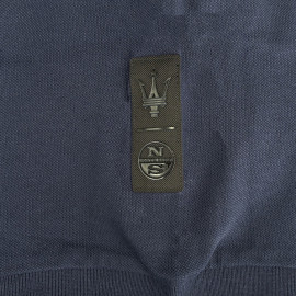 Maserati Poloshirt North Sails Marineblau - Unisex
