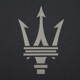 Maserati T-Shirt North Sails Trident Carbon Black - Unisex