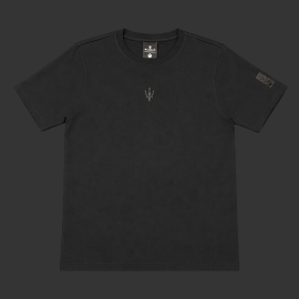 Maserati T-Shirt North Sails Trident Logo Schwarz - Unisex