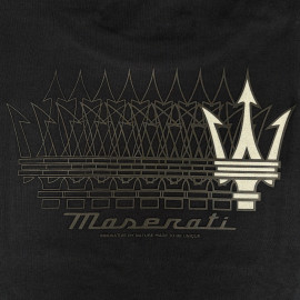 Maserati T-Shirt North Sails Trident Logo Black - Unisex