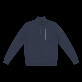 Maserati Pullover North Sails mit Reißverschluss Stehkragen Marineblau - Herren
