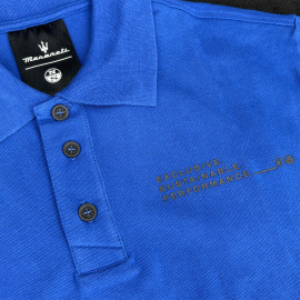 Maserati Polo Shirt North Sails Electric Blue - Unisex