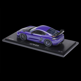 Porsche 718 Cayman GT4 RS Type 982 2024 Kit Manthey Ultraviolet 1/18 Spark WAP0216030TCAY