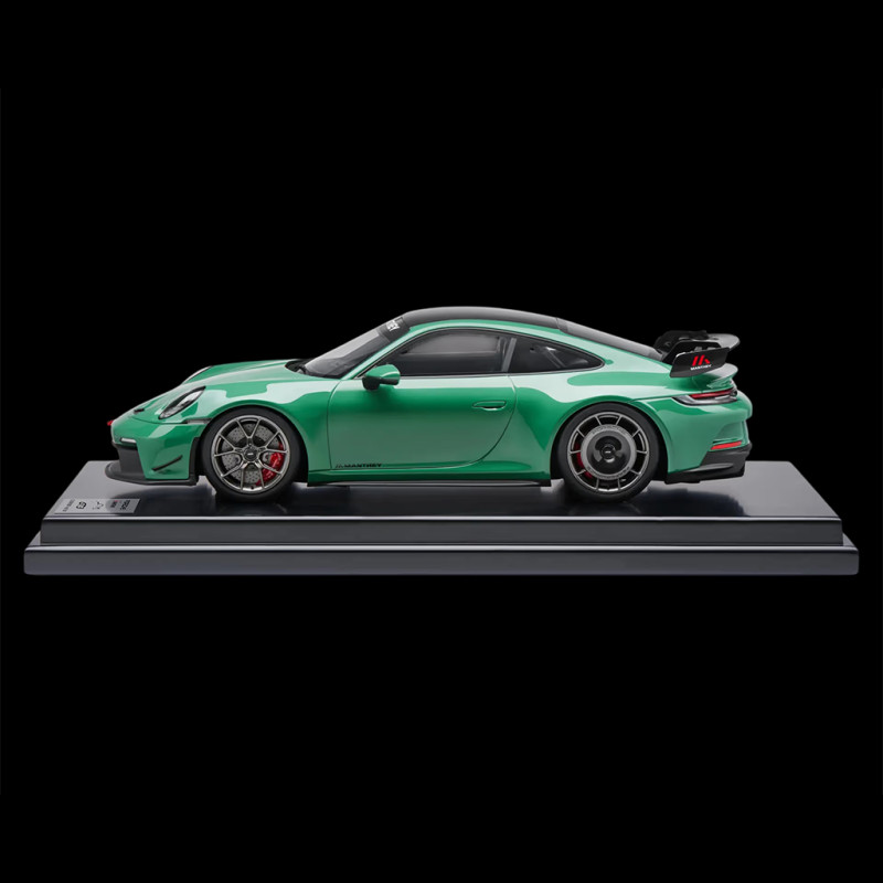 Porsche 911 GT3 Typ 992 2024 Kit Manthey Auratiumgrün / Schwarz 1/12 Spark WAP0233020TGT3