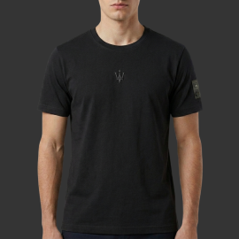 Maserati T-Shirt North Sails Trident Logo Black - Unisex