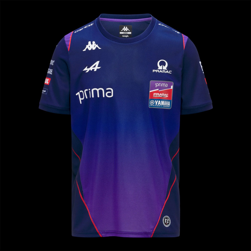 Pramac Racing T-Shirt MotoGP Blau / Dunkelviolett Kappa 362C1YW - Unisex