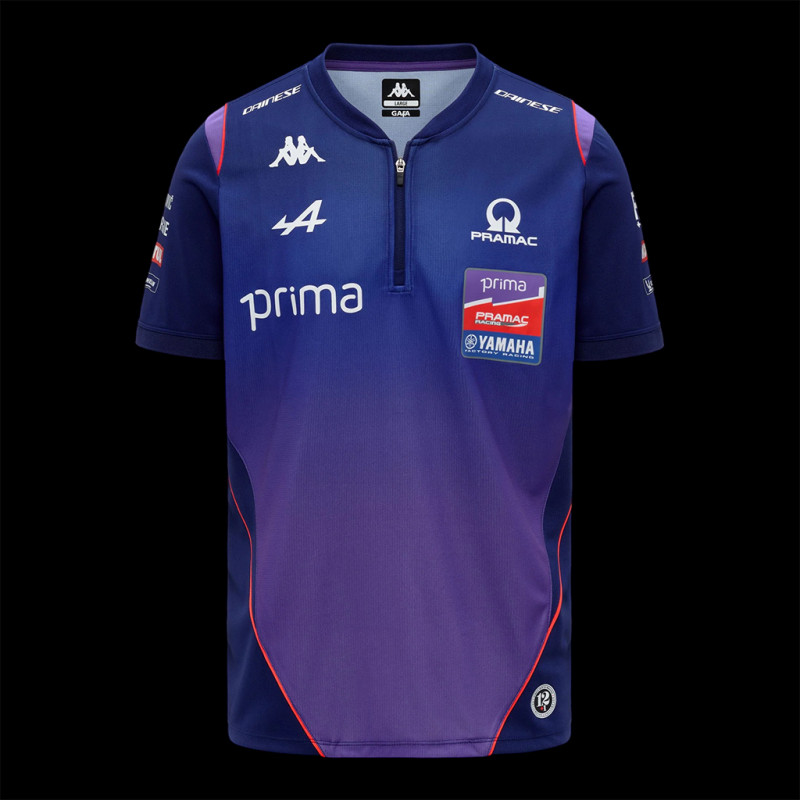 Pramac Racing Poloshirt MotoGP Blau / Dunkelviolett Kappa 34254QW - Unisex