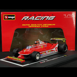 Gilles Villeneuve Ferrari 312 T4 n° 12 Sieger GP Südafrika 1979 F1 1/18 Bburago BU16814-180010