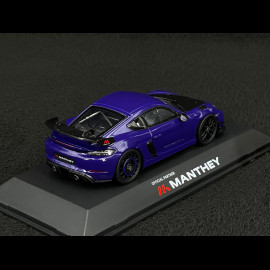 Porsche 718 Cayman GT4 RS Typ 982 2024 Kit Manthey Ultraviolett 1/43 Spark WAP0206030TCAY