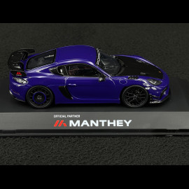 Porsche 718 Cayman GT4 RS Type 982 2024 Kit Manthey Ultraviolet 1/43 Spark WAP0206030TCAY
