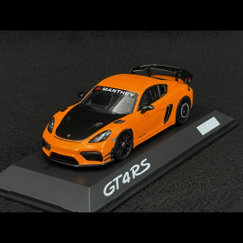 Porsche 718 Cayman GT4 RS Type 982 2024 Kit Manthey Pastel Orange 1/43 Spark WAP0206040TCAY