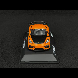 Porsche 718 Cayman GT4 RS Typ 982 2024 Kit Manthey Pastellorange 1/43 Spark WAP0206040TCAY