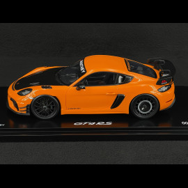 Porsche 718 Cayman GT4 RS Type 982 2024 Kit Manthey Pastel Orange 1/18 Spark WAP0216040TCAY
