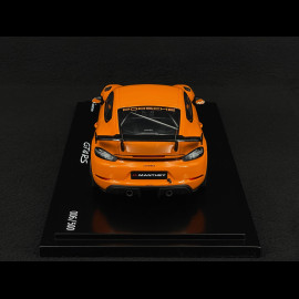 Porsche 718 Cayman GT4 RS Type 982 2024 Kit Manthey Pastel Orange 1/18 Spark WAP0216040TCAY