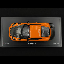 Porsche 718 Cayman GT4 RS Type 982 2024 Kit Manthey Pastel Orange 1/18 Spark WAP0216040TCAY