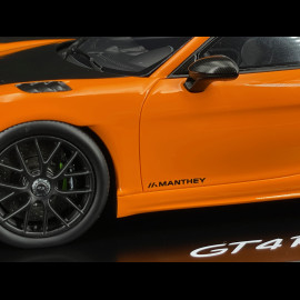 Porsche 718 Cayman GT4 RS Type 982 2024 Kit Manthey Pastel Orange 1/18 Spark WAP0216040TCAY