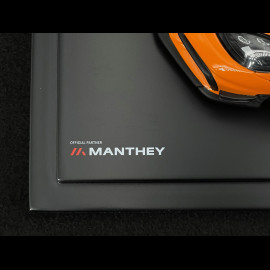 Porsche 718 Cayman GT4 RS Type 982 2024 Kit Manthey Pastel Orange 1/18 Spark WAP0216040TCAY