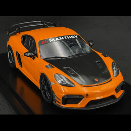 Porsche 718 Cayman GT4 RS Type 982 2024 Kit Manthey Pastel Orange 1/18 Spark WAP0216040TCAY