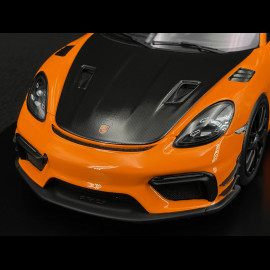 Porsche 718 Cayman GT4 RS Type 982 2024 Kit Manthey Pastel Orange 1/18 Spark WAP0216040TCAY