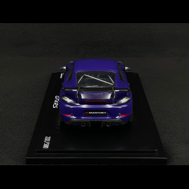 Porsche 718 Cayman GT4 RS Typ 982 2024 Kit Manthey Ultraviolett 1/18 Spark WAP0216030TCAY