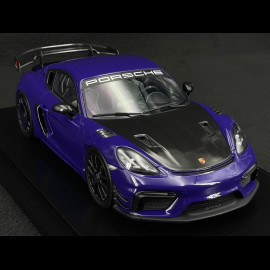 Porsche 718 Cayman GT4 RS Typ 982 2024 Kit Manthey Ultraviolett 1/18 Spark WAP0216030TCAY