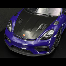 Porsche 718 Cayman GT4 RS Type 982 2024 Kit Manthey Ultraviolet 1/18 Spark WAP0216030TCAY