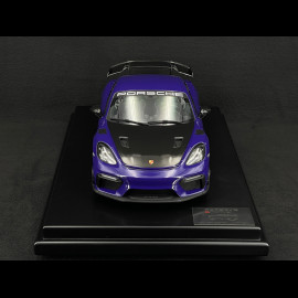 Porsche 718 Cayman GT4 RS Type 982 2024 Kit Manthey Ultraviolet 1/12 Spark WAP0236030TCAY