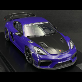 Porsche 718 Cayman GT4 RS Typ 982 2024 Kit Manthey Ultraviolett 1/12 Spark WAP0236030TCAY