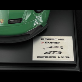 Porsche 911 GT3 Typ 992 2024 Kit Manthey Auratiumgrün / Schwarz 1/12 Spark WAP0233020TGT3