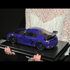 Porsche 718 Cayman GT4 RS Typ 982 2024 Kit Manthey Ultraviolett 1/12 Spark WAP0236030TCAY