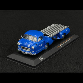 Mercedes-Benz Rennwagen-Schnelltransporter 1955 Blaues Wunder 1/43 Ixo RAC342