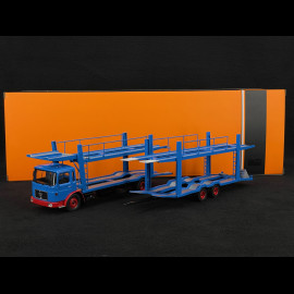 Man Autotransporter mit Auflieger 1970 Blau 1/43 Ixo TTRX034