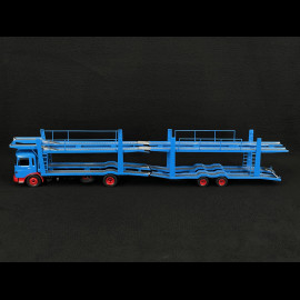 Man Autotransporter mit Auflieger 1970 Blau 1/43 Ixo TTRX034