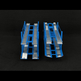 Man Autotransporter mit Auflieger 1970 Blau 1/43 Ixo TTRX034