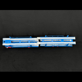 Man Autotransporter mit Auflieger 1970 Blau 1/43 Ixo TTRX034