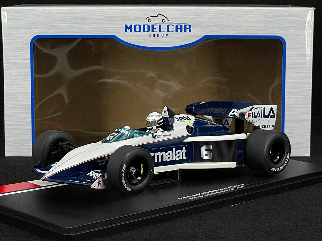 【中古】劣化有）1/18 BRABHAM - F1 BT52  N 6 1983 RICCARDO PATRESE[91][240091394848] Riccardo Patrese Brabham BT52 n° 6 Winner South Africa GP 1983 F1