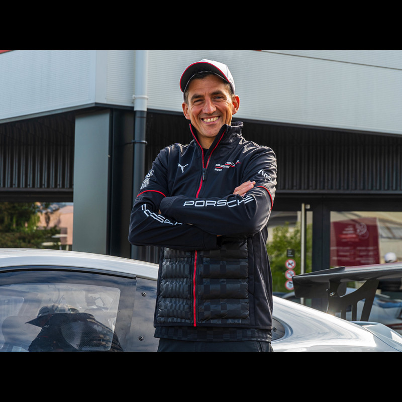 Porsche Jacke Motorsport 6 Hybrid Schwarz – Herren WAP430SMSR