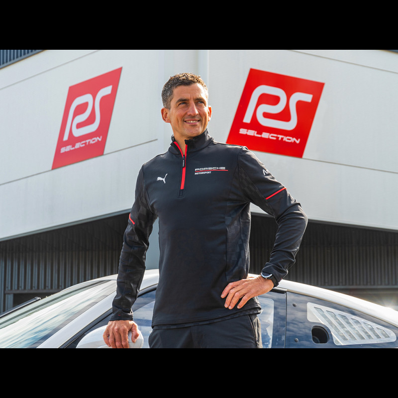 Porsche Jacke Midlayer Motorsport 6 Schwarz – Herren WAP439SMSR