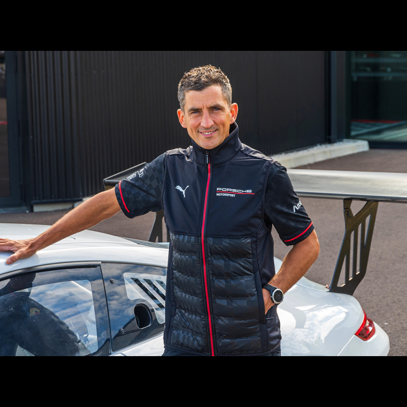 Porsche Sleeveless Jacket Motorsport 6 Black – Men WAP432SMSR
