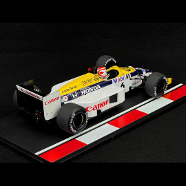 Nelson Piquet Williams FW11 n° 6 Winner Brazilian GP 1986 F1 1/18 MCG MCG18626