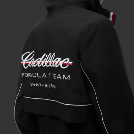 Cadillac Windjacke F1 Team X Tommy Hilfiger mit Kapuze Schwarz MN0MN00084BDS - Unisex