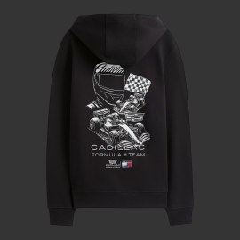 Cadillac Hoodie F1 Team X Tommy Hilfiger Black MN0MN00086BDS - Unisex