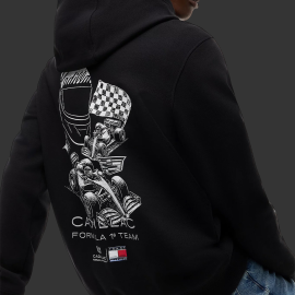 Cadillac Hoodie F1 Team X Tommy Hilfiger Black MN0MN00086BDS - Unisex